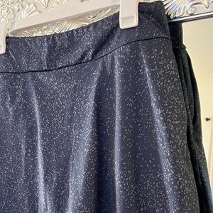 Nike Dri-Fit skort. Navy/pebble gray. Size S.